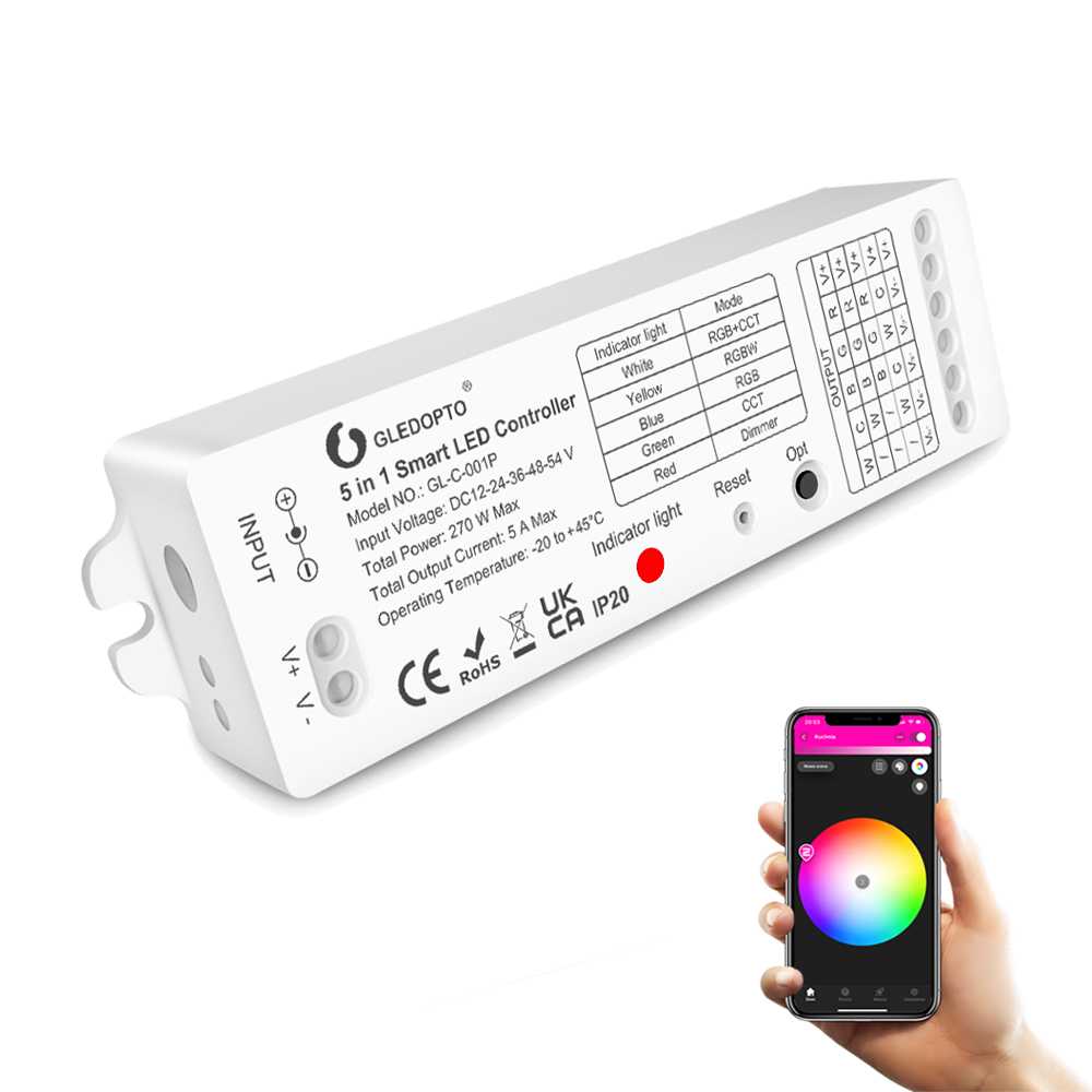 Sterownik Zigbee W Do Ta M Led Kompatybilny Z Philips Hue Tuya Rgb