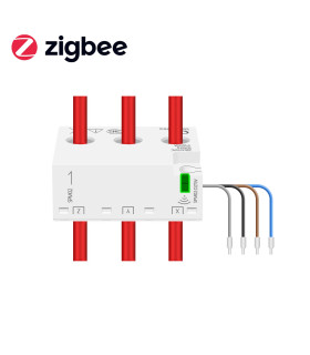 Licznik energii prądu 3-fazowy dwukierunkowy przekładnik 63A ZigBee TUYA