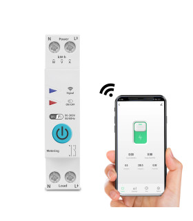 Przekaźnik WiFi 16A z pomiarem prądu do aplikacji TUYA i Smart Life