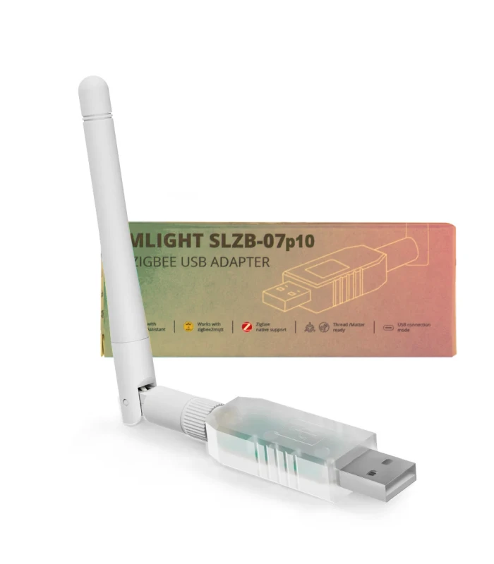 Adapter SLZB-07p10 USB Bramka ZigBee CC2674P10 do Home Assistant