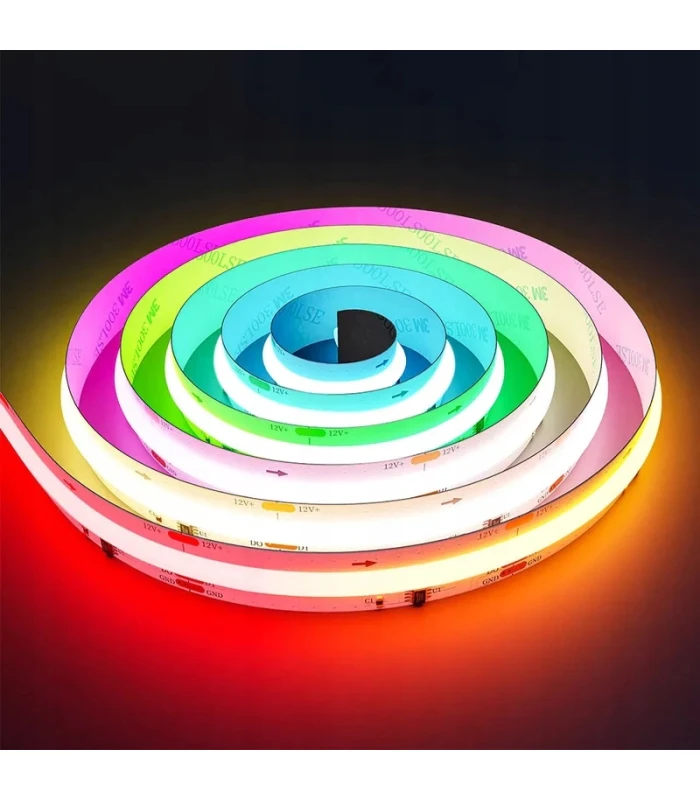 Cyfrowa taśma LED COB Magic Pixel WLED WS2811 RGBIC 720 LED/m 24V IP20 5m