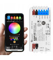 Sterownik LED WLED RGB WiFi ESP32 Home Assistant WS281x MIKROFON - 4 KANAŁY