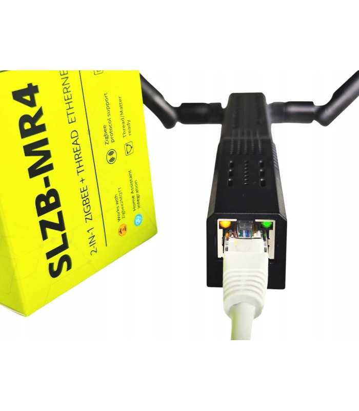 Adapter SLZB-MR4 ZigBee Thread CC2674P10 EFR32MG26 PoE USB WiFi ESP32 LAN