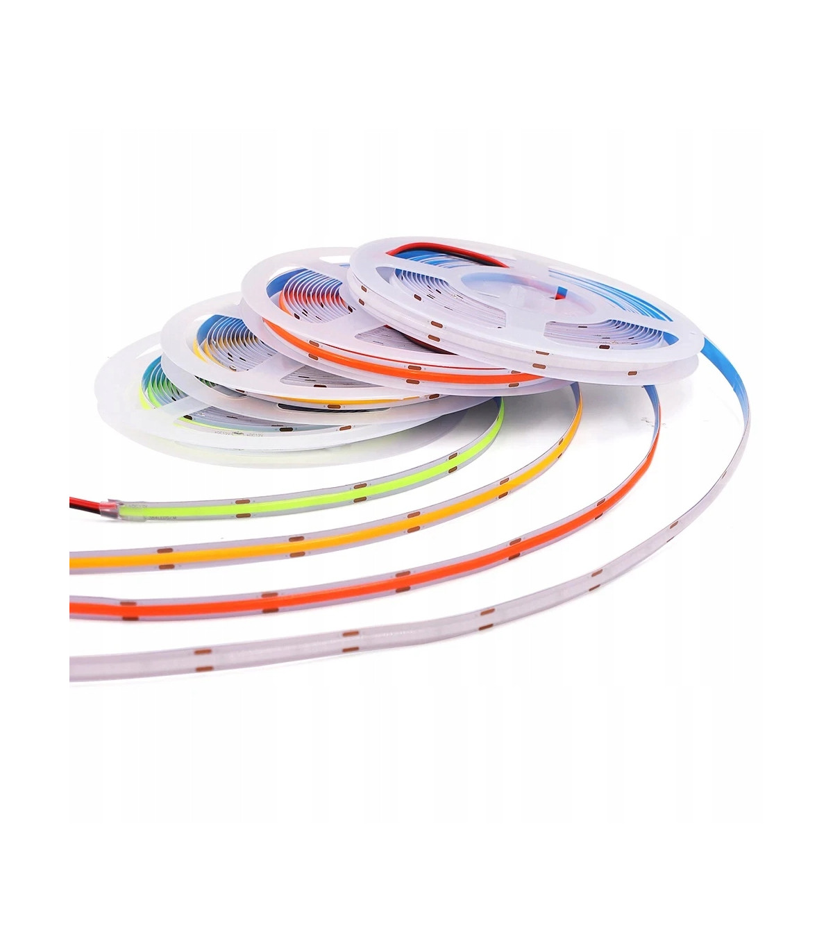 Taśma pasek LED COB RGB 12V rolka 5 metrów 810 LED/m NEON MOCNA IP20