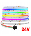 Cyfrowa taśma LED COB WLED WS2814 RGBIC + BIAŁY neutralny 784 LED/m 24V 5m