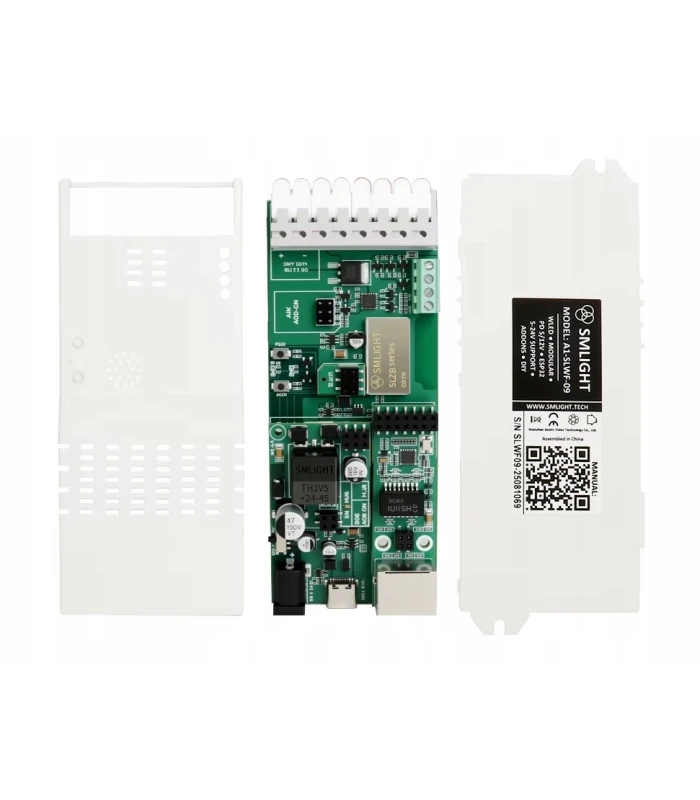 Sterownik SLWF-09 do taśm WLED LED WiFi ESP32 Home Assistant MQTT USB-C PoE