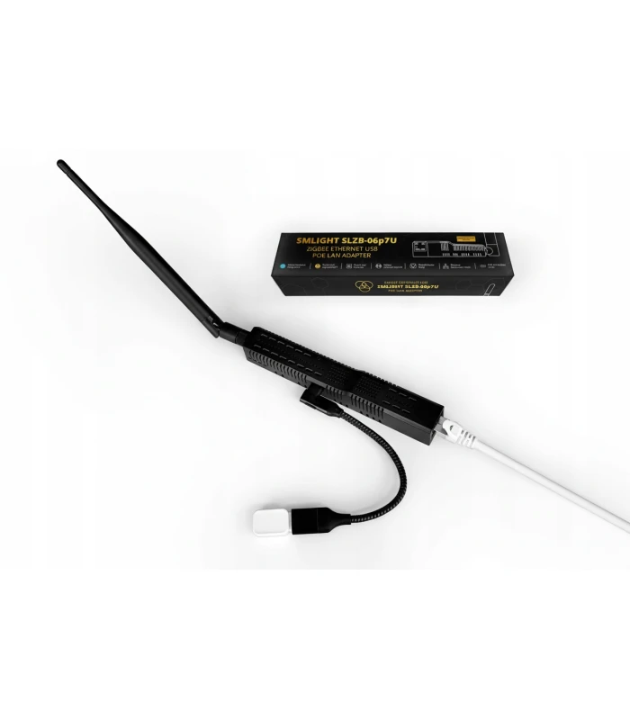 Adapter SLZB-06p7u Bramka Zigbee CC2652P7 USB over ETHERNET PoE LAN WIFI HA