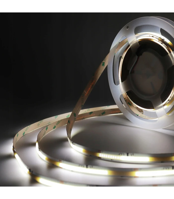 Cyfrowa taśma LED COB WLED WS2811 płynąca NEUTRALNY BIAŁY 360 LED/m 24V 5m