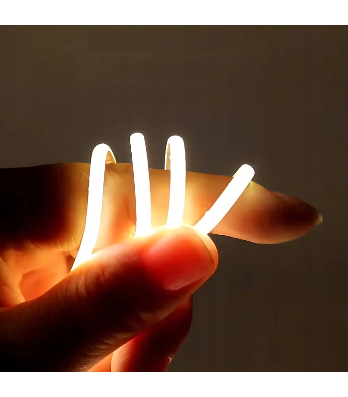 Cyfrowa taśma LED COB WLED WS2811 płynąca NEUTRALNY BIAŁY 360 LED/m 24V 5m