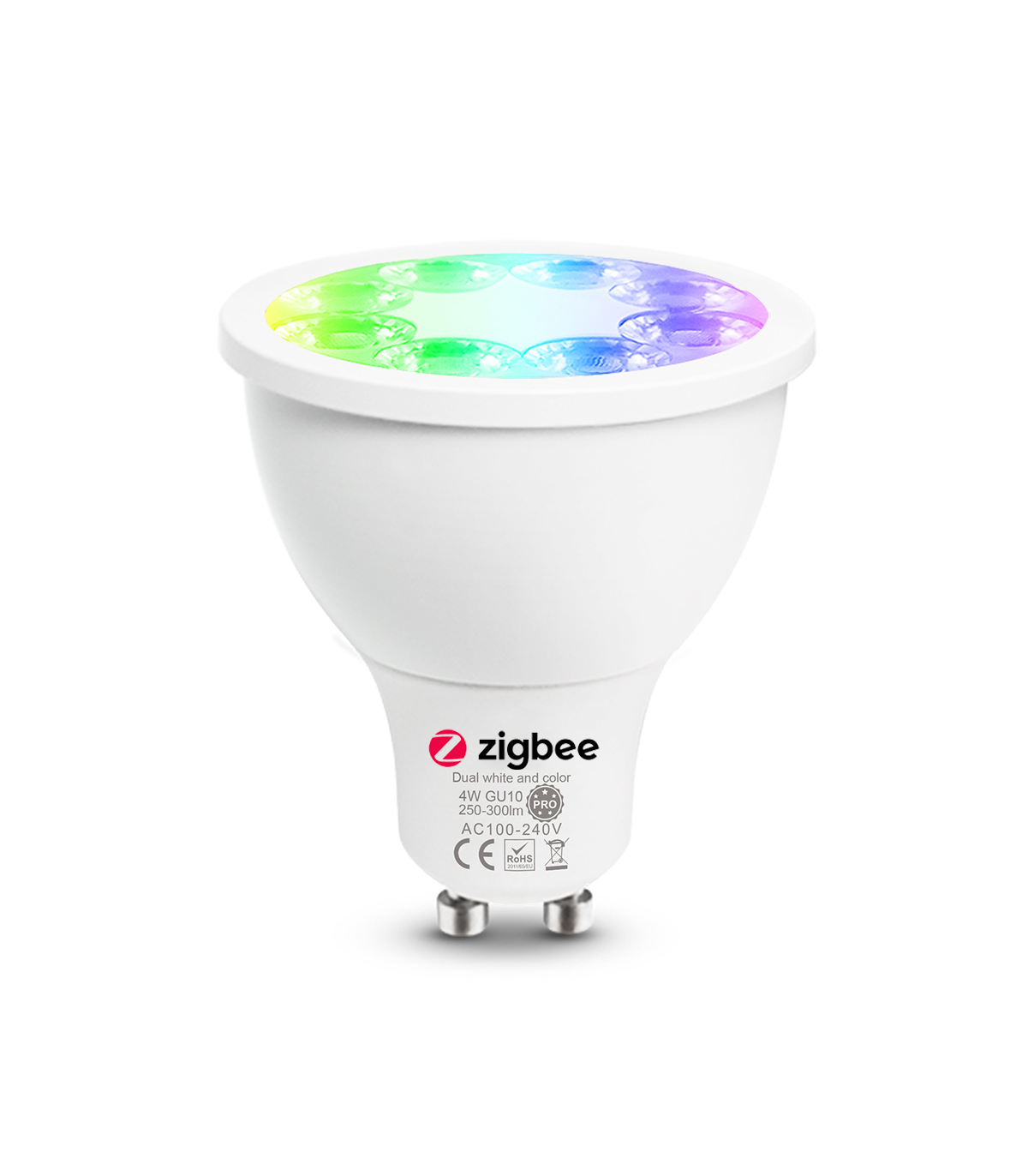 Żarówka LED GU10 4W ZigBee biały + RGB TUYA Hue