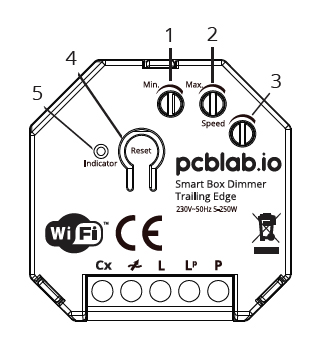 Ściemniacz WiFi Smart Life bez N