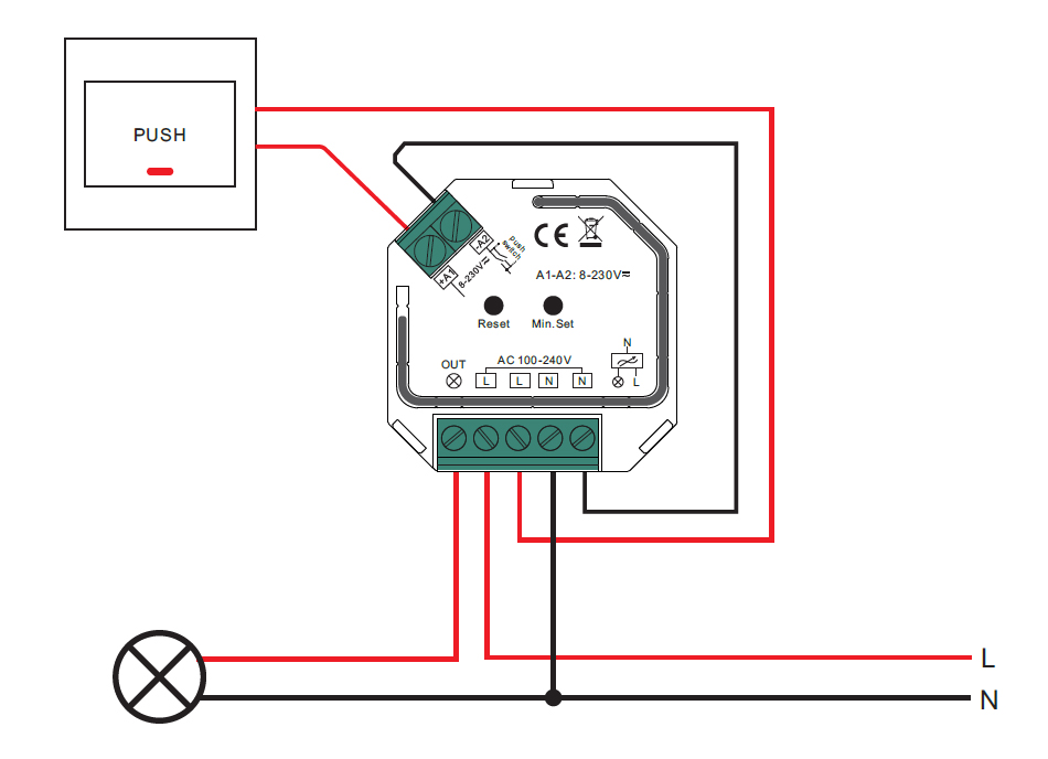 U015aciemniacz Zigbee 3 0 Do Puszki