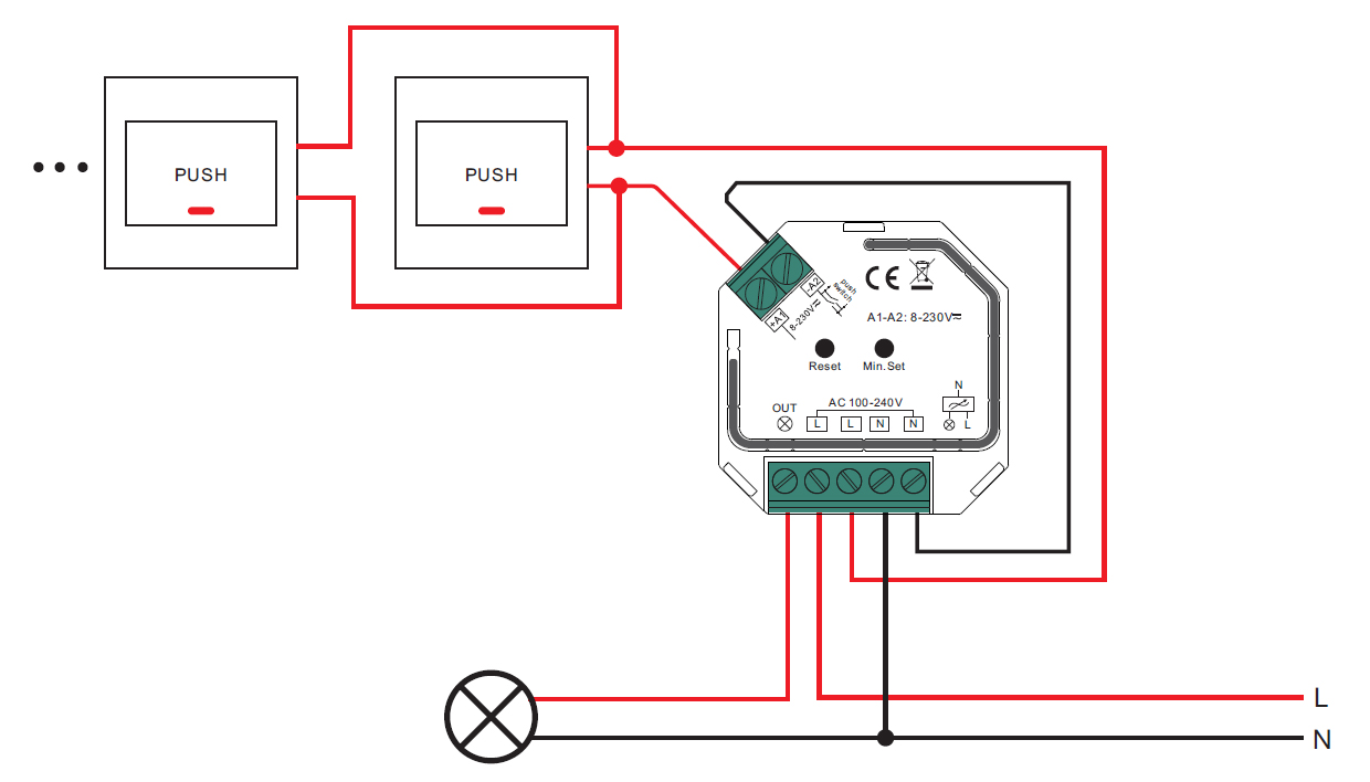 U015aciemniacz Zigbee 3 0 Do Puszki
