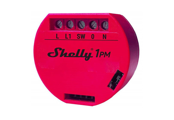 Shelly 1 PM - nowy moduł z pomiarem energii elektrycznej